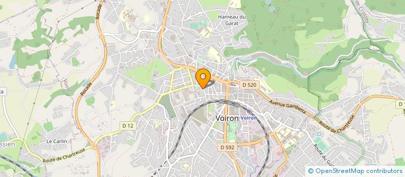 localisation de l'entreprise NEO INDUSTRIAL DESIGN  VOIRON