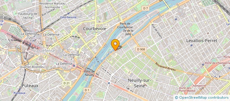 localisation de l'entreprise NEO INDUSTRIES à NEUILLY-SUR-SEINE