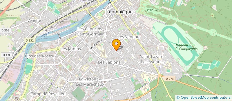 localisation de l'entreprise NEO INVEST  COMPIEGNE