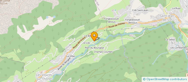 localisation de l'entreprise NEO INVEST  LES VILLARDS-SUR-THONES