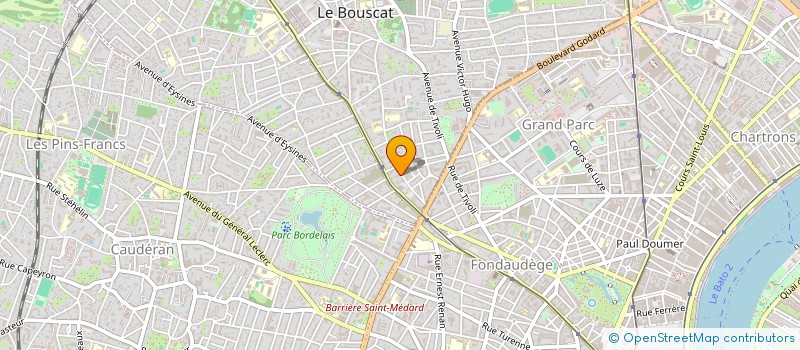 localisation de l'entreprise NEO INVESTISSEMENT  LE BOUSCAT