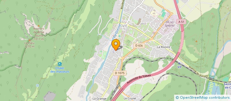 localisation de l'entreprise NEO INVESTISSEMENTS  VIF