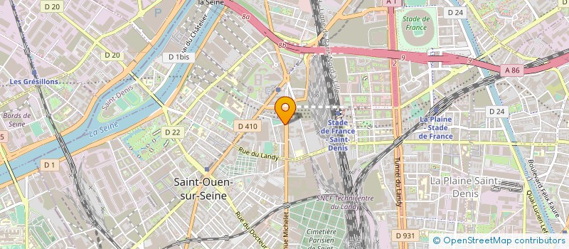 localisation de l'entreprise NEO LEGEND à SAINT-DENIS