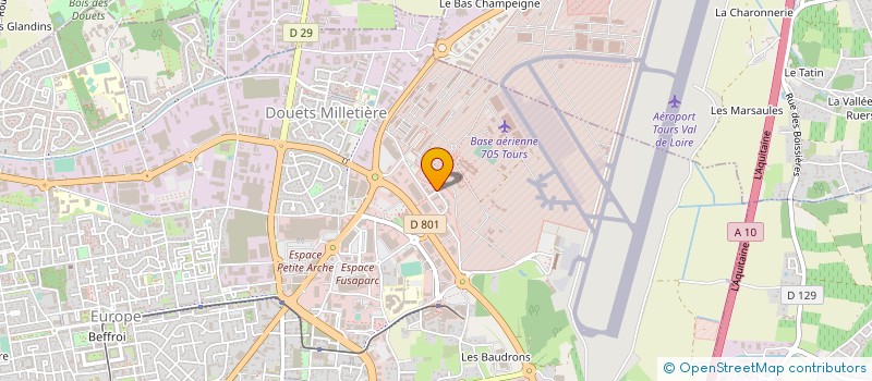 localisation de l'entreprise NEO LIGHT  TOURS