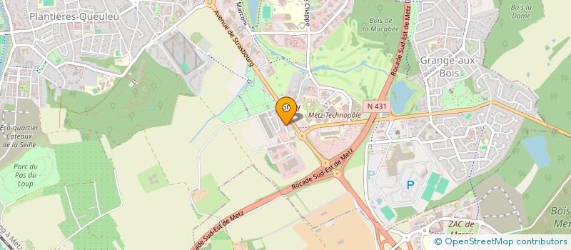 localisation de l'entreprise NEO LIGHT  METZ