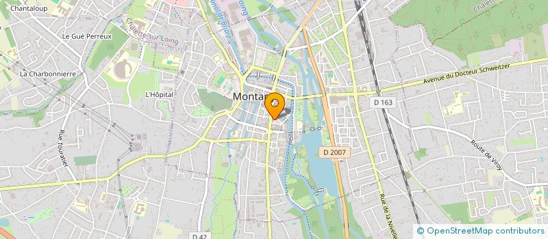 localisation de l'entreprise NEO LOGISTICS à MONTARGIS