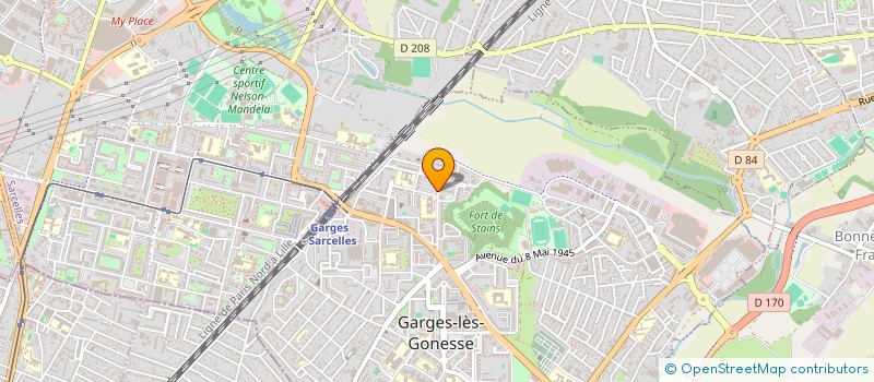 localisation de l'entreprise NEO LOGISTIQUE ETS  GARGES-LES-GONESSE