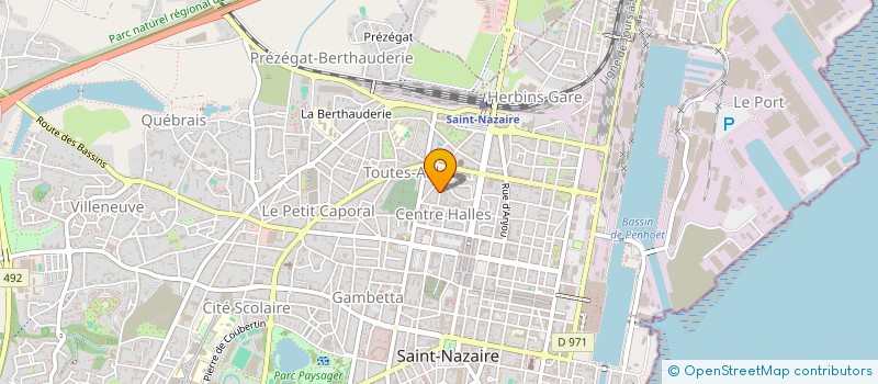 localisation de l'entreprise NEO MAT à SAINT-NAZAIRE