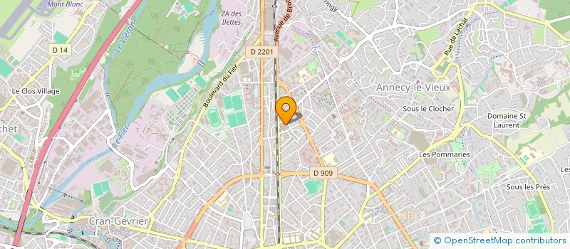 localisation de l'entreprise NEO MEDICAL  ANNECY