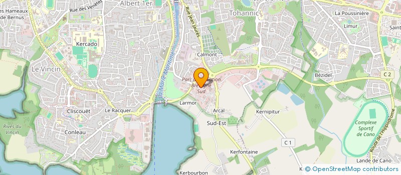 localisation de l'entreprise NEO MOBILITE à VANNES