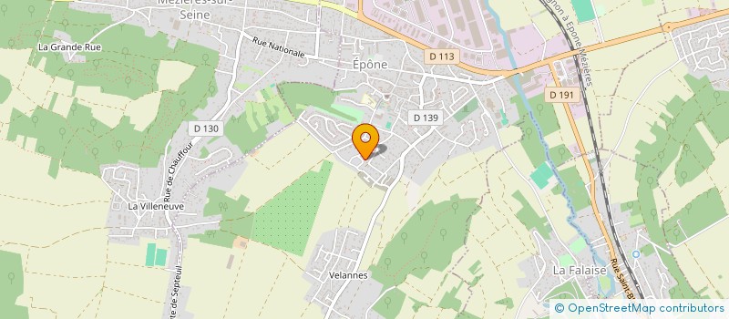 localisation de l'entreprise NEO NETWORKING  EPONE