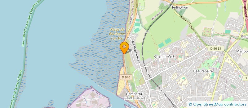 localisation de l'entreprise NEO'PALE IMMO  BOULOGNE-SUR-MER