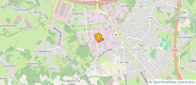 localisation de l'entreprise NEO PLOMBERIE à VERTOU