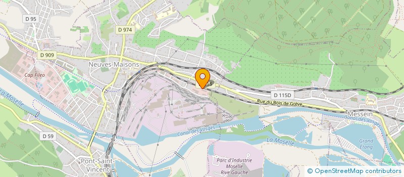 localisation de l'entreprise NEO PLUS  NEUVES-MAISONS