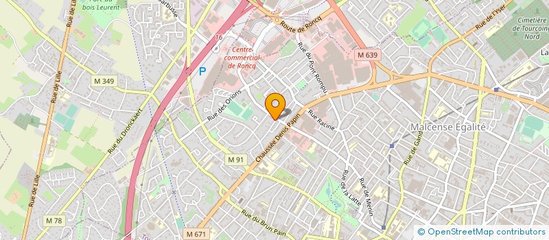 localisation de l'entreprise NEO-POLIS  TOURCOING