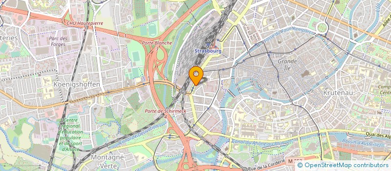localisation de l'entreprise NEO RENT à STRASBOURG