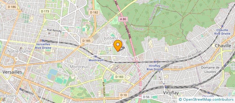 localisation de l'entreprise NEO REP à VERSAILLES