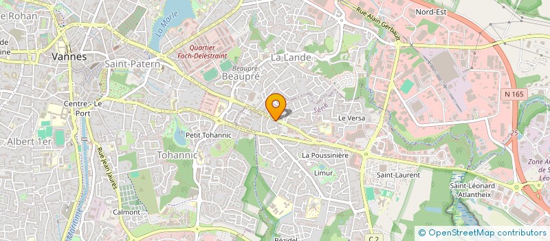 localisation de l'entreprise NEO RESTAURATION à VANNES