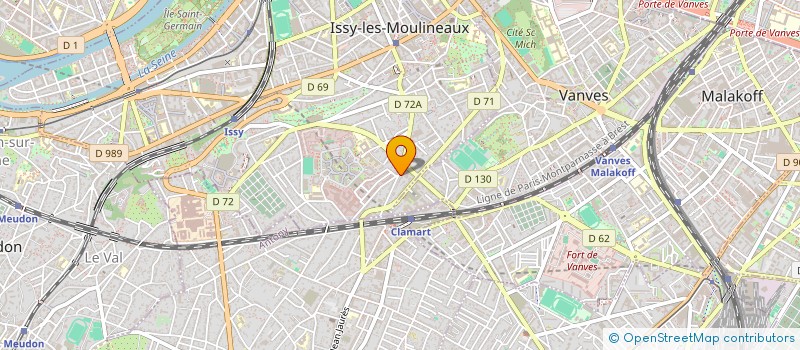 localisation de l'entreprise NEO RUN à ISSY-LES-MOULINEAUX