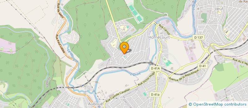 localisation de l'entreprise NEO SAM TSC  HOMECOURT