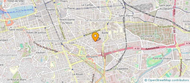 localisation de l'entreprise NEO SHUTTLE à MARSEILLE