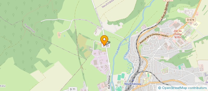 localisation de l'entreprise NEO SIEGES FRANCE à NEUFCHATEAU