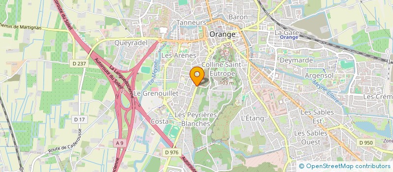 localisation de l'entreprise NEO SIV à ORANGE