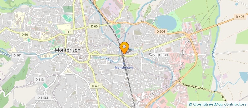 localisation de l'entreprise NEO SPORT SANTE  SAVIGNEUX