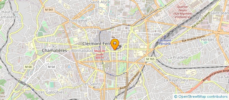 localisation de l'entreprise NEO STYLE DIFFUSION  CLERMONT-FERRAND