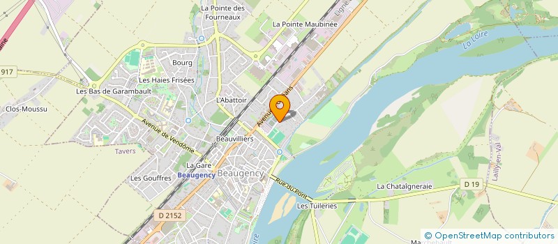 localisation de l'entreprise NEO SWING à BEAUGENCY