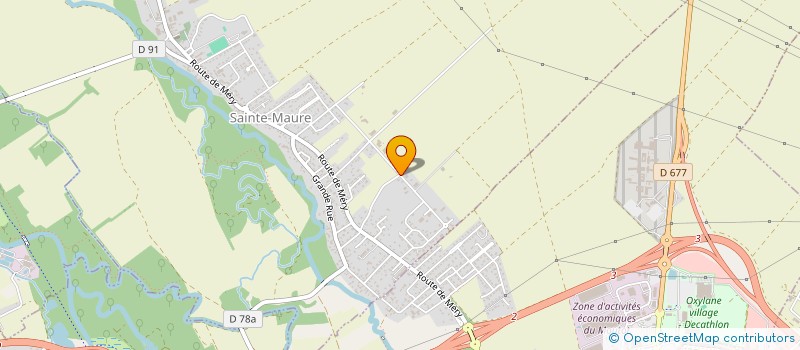 localisation de l'entreprise NEO TERRA  SAINTE MAURE