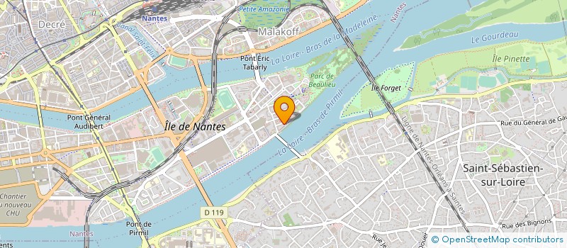 localisation de l'entreprise NEO TRANSPORT EXPRESS à NANTES