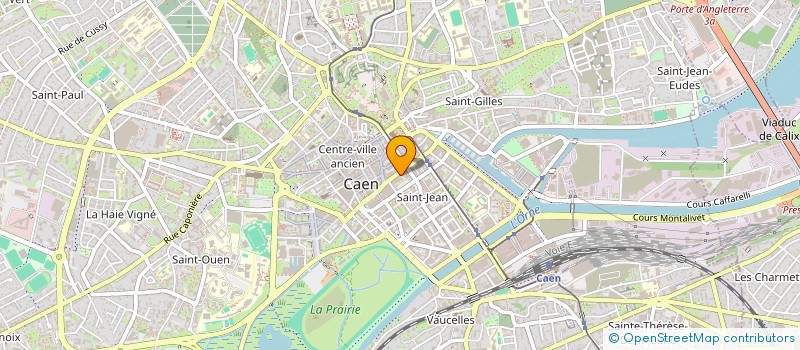 localisation de l'entreprise NEO VENUS BERNIERES à CAEN