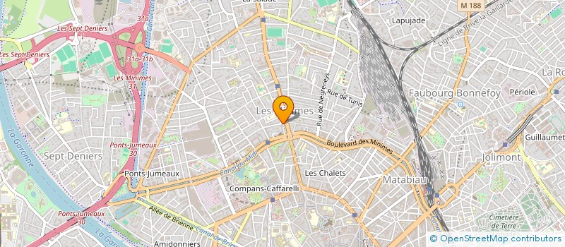 localisation de l'entreprise NEO VISION  TOULOUSE