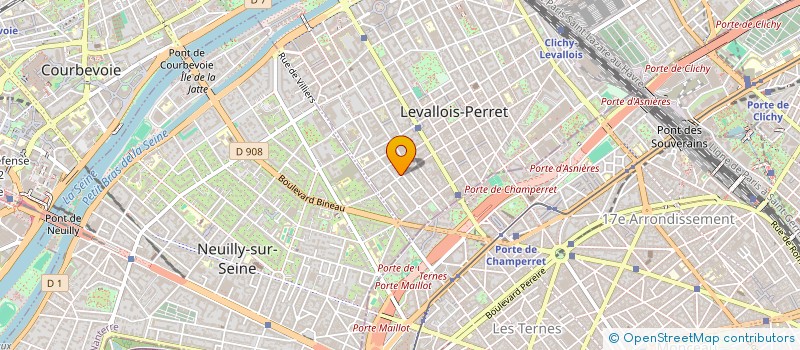 localisation de l'entreprise NEO2 FRANCE à LEVALLOIS-PERRET
