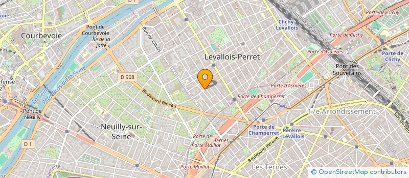 localisation de l'entreprise NEO2 LYON à LEVALLOIS-PERRET