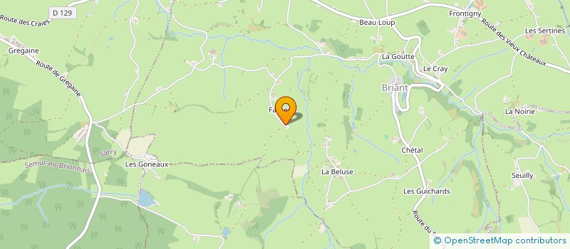 localisation de l'entreprise NEO3I  BRIANT