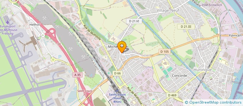 localisation de l'entreprise NEO3PLUS à SAINT-LOUIS
