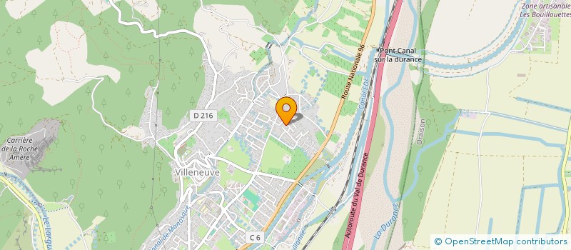 localisation de l'entreprise NEOASTRA  VILLENEUVE