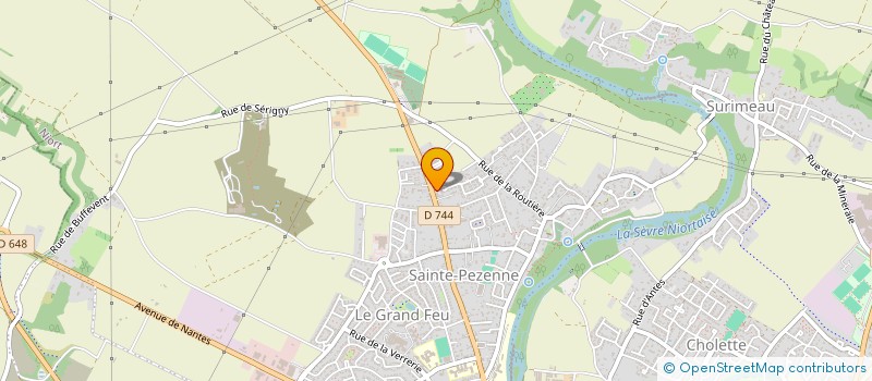 localisation de l'entreprise NEOBAT à NIORT