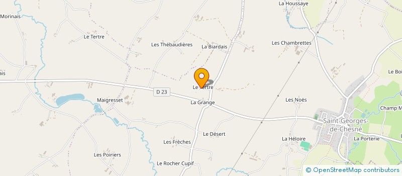 localisation de l'entreprise NEOBAT SERVICES  RIVES-DU-COUESNON