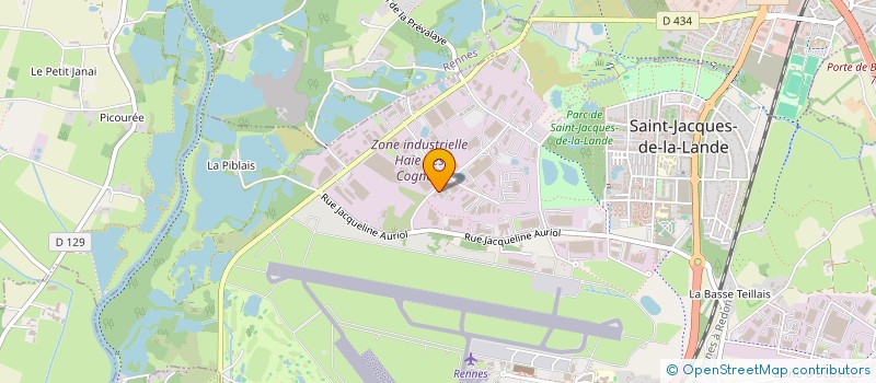 localisation de l'entreprise NEOBOX à SAINT-JACQUES-DE-LA-LANDE