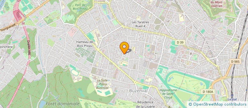 localisation de l'entreprise NEOBSYS à RUEIL-MALMAISON