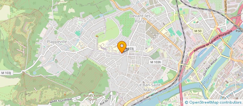 localisation de l'entreprise NEOBUDGET  LE BAN ST MARTIN