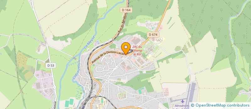 localisation de l'entreprise NEOCADIS à NEUFCHATEAU