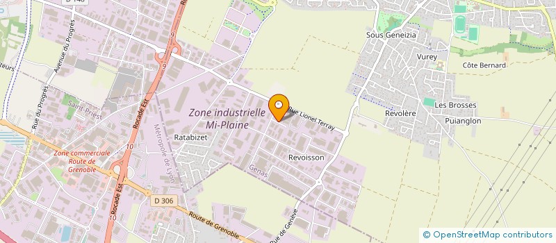 localisation de l'entreprise NEOCAPTURE à GENAS