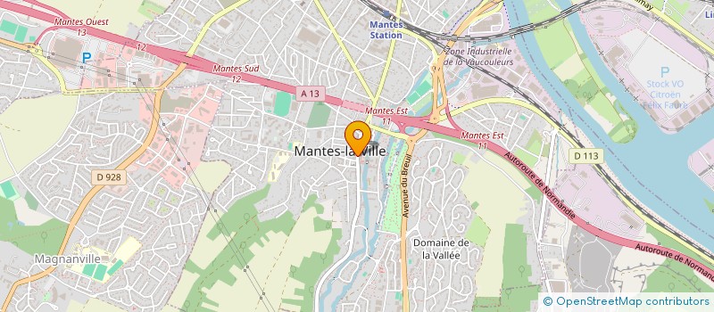 localisation de l'entreprise NEOCCOM à MANTES-LA-VILLE