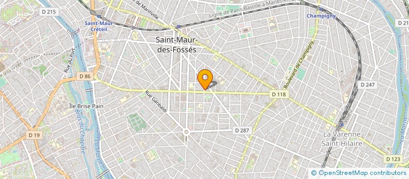 localisation de l'entreprise NEOCITE à SAINT-MAUR-DES-FOSSES
