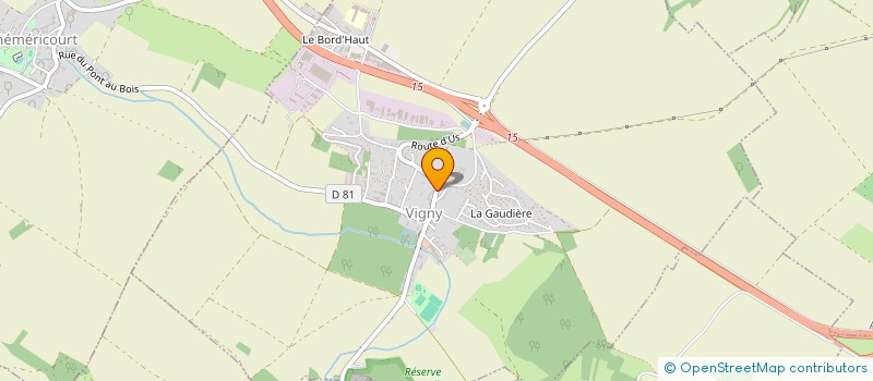 localisation de l'entreprise NEOCLIC à VIGNY