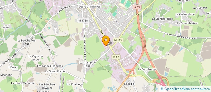 localisation de l'entreprise NEOCLIMA à BASSE-GOULAINE